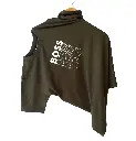 green hugo boss half sleeves t-shirt