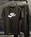 nike  black combo t-shirt and lowers