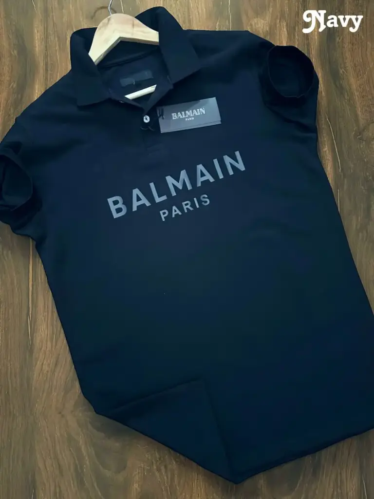 BALMAIN HALF SLEEVES T-SHIRT